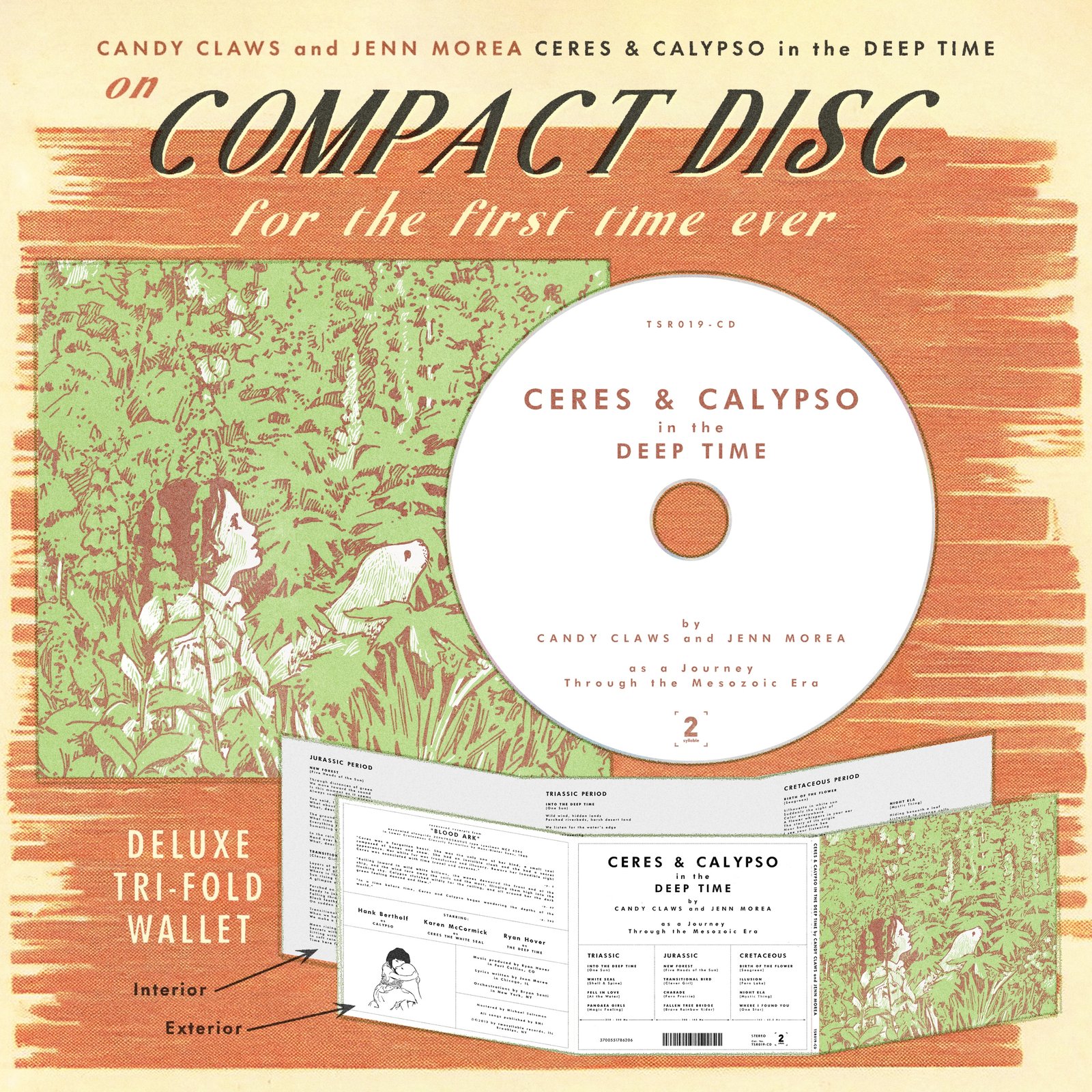 twosyllablerecords — Candy Claws - Ceres & Calypso In The Deep Time CD